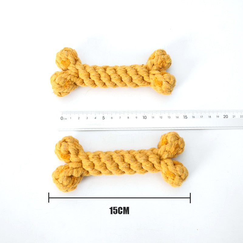 Bones Shape rope toy