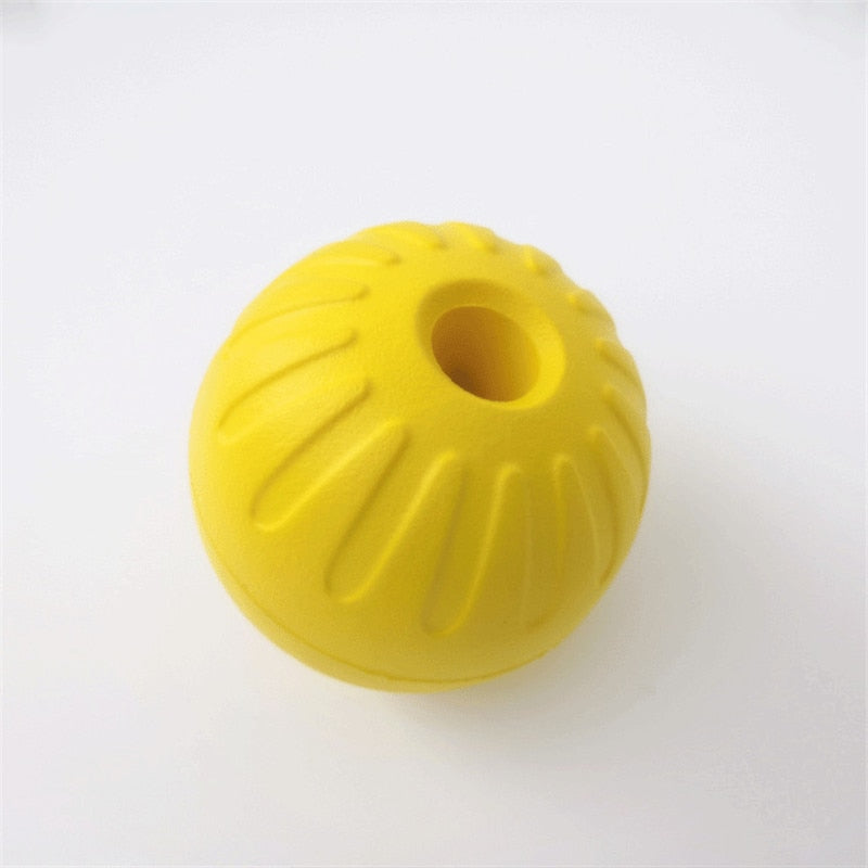 Rubber throw ball