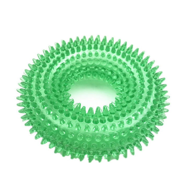 Circle rubber chew toy