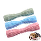 Dog brush chew toy