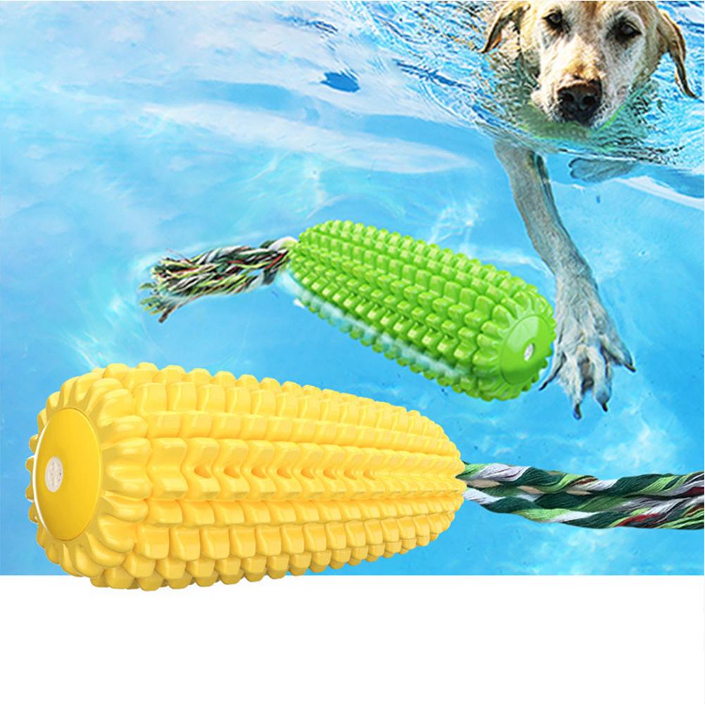 Squeaking Corn Chewing Toy