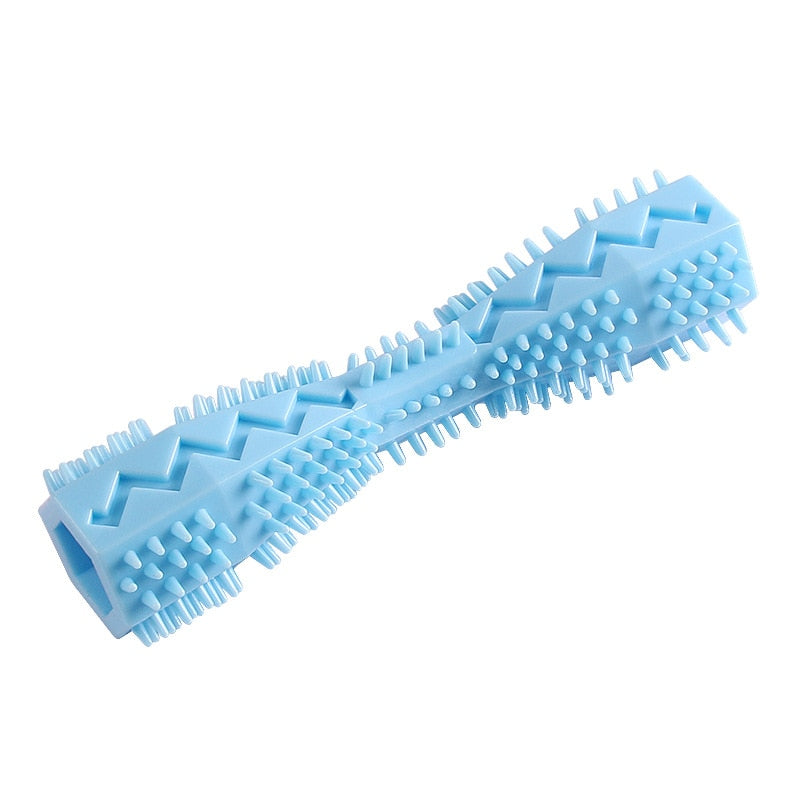 Dog brush chew toy