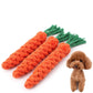 Tuff braded carrot toy