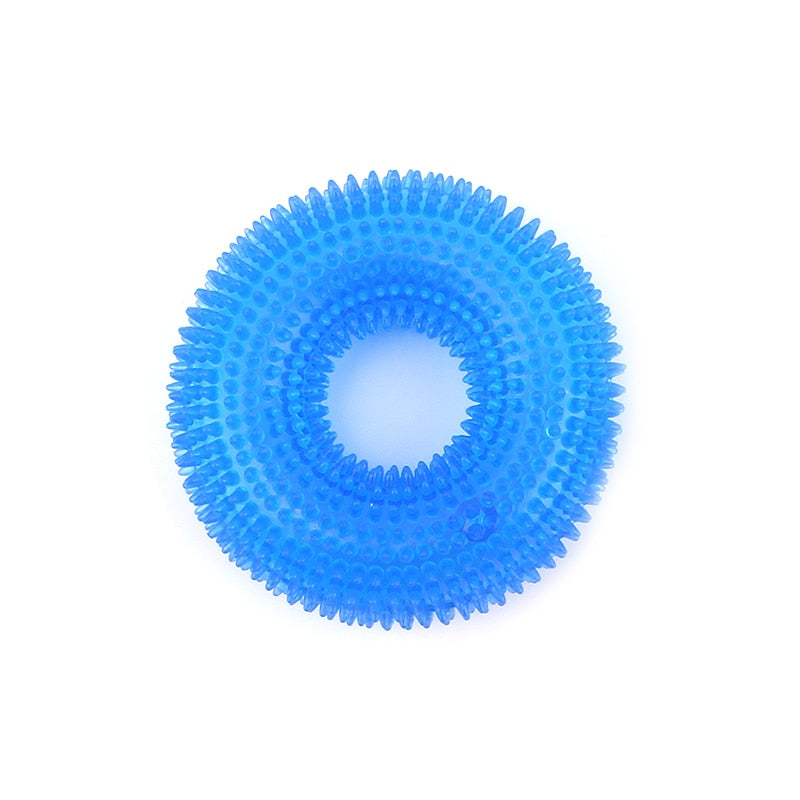 Circle rubber chew toy